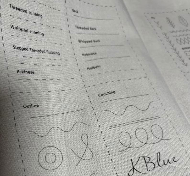 🌈Nybörjarvänlig💕 Broderibok