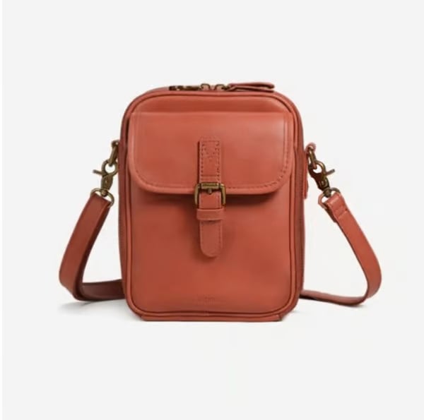 🏆NYÅRSREA 49 % RABATT👍🔥 Crossbody-väska i läder