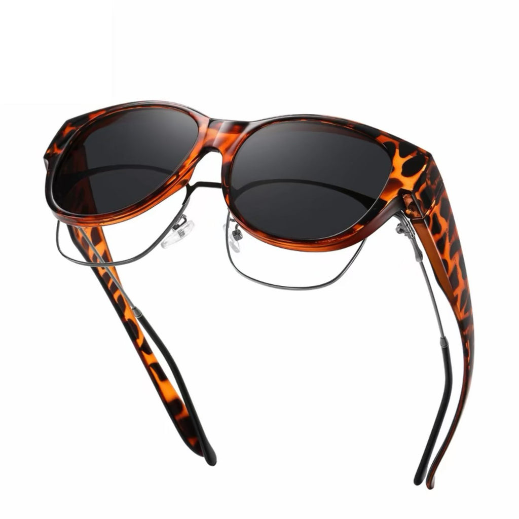 🕶 Nya solglasögon i cat-eye-modell i extra stor storlek, med polariserade glas och UV400-skyd