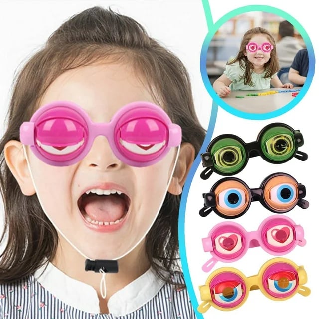 🎉🎉🤣Roliga glasögon med blinkande ögon