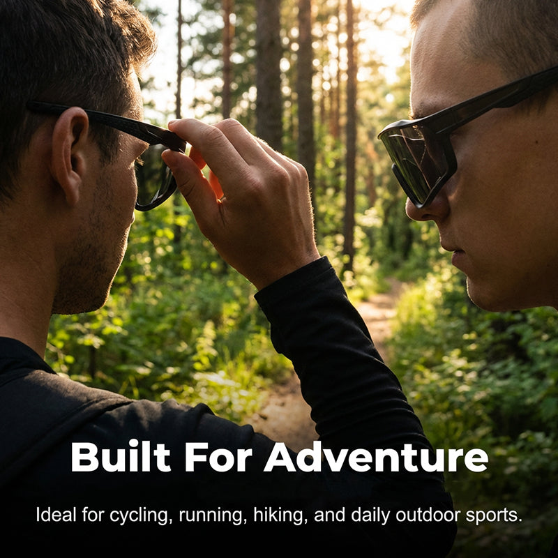🌟Nyhet 2026: Upp till 50 % rabatt!🌟 Fotokromatiska sportglasögon för utomhusbru