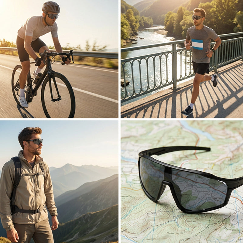 🌟Nyhet 2026: Upp till 50 % rabatt!🌟 Fotokromatiska sportglasögon för utomhusbru