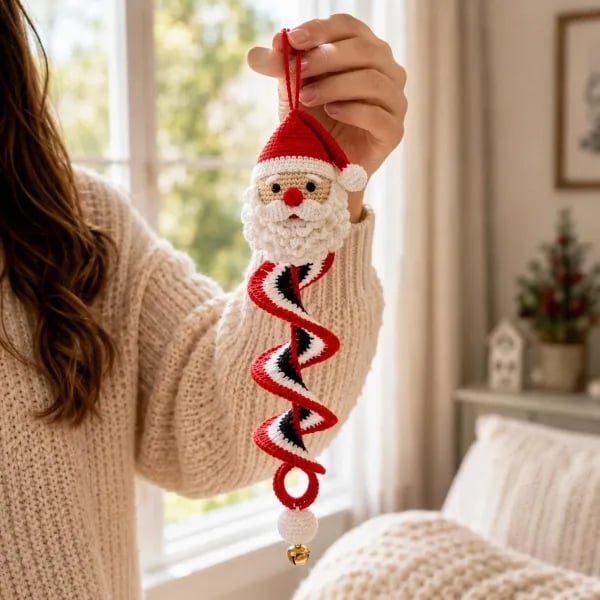 ☃️Sista dagen med 50 % rabatt – Sätt igång och virka en snögubbe i spiralform
