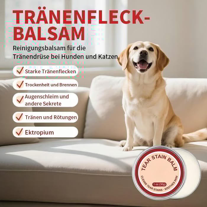 👀✨PET tårfläcksskyddande kräm & borstset 🐱🐶 för hundar och katter