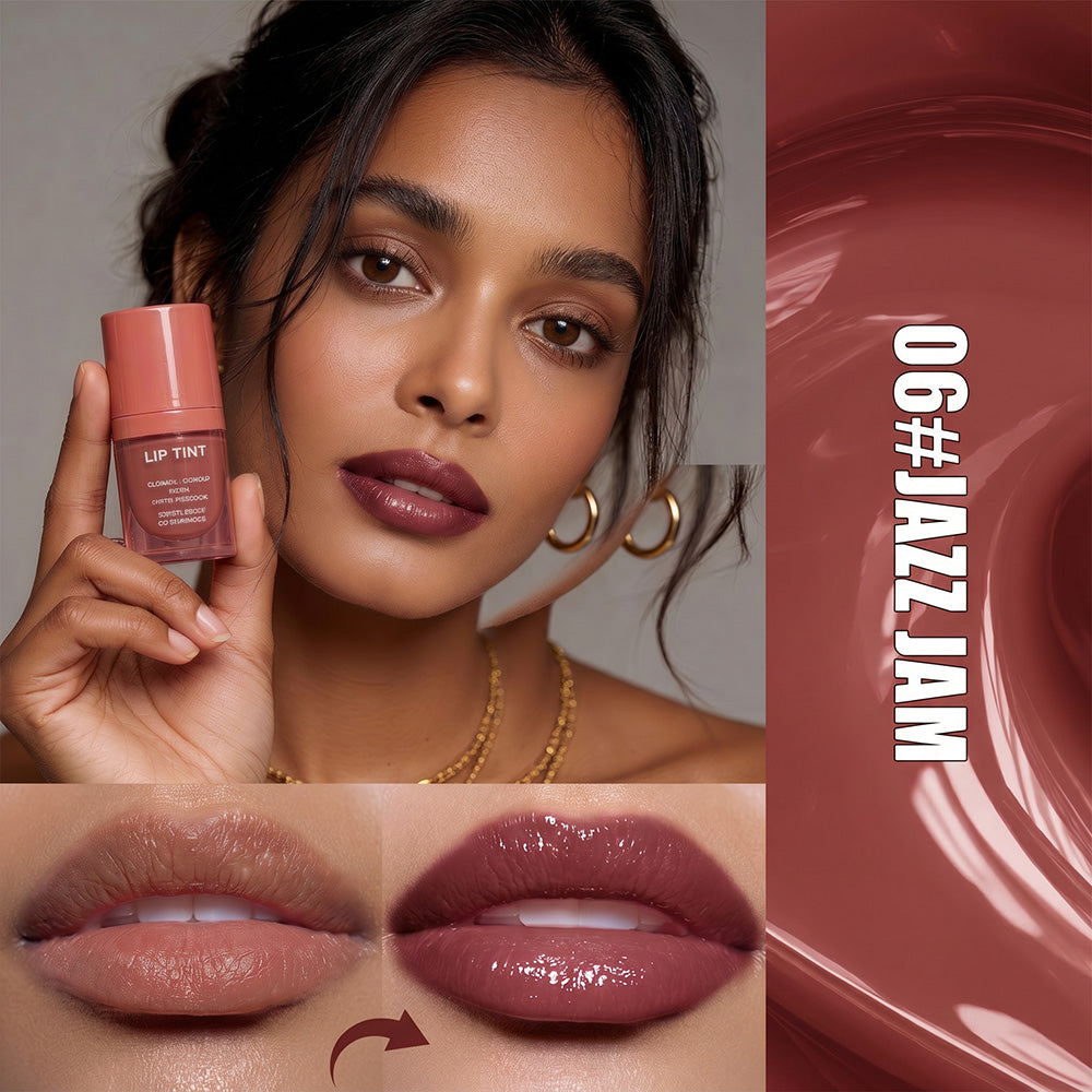 Mirror Gloss Lip Tint, Överföringssäker Långvarig Läppfärg