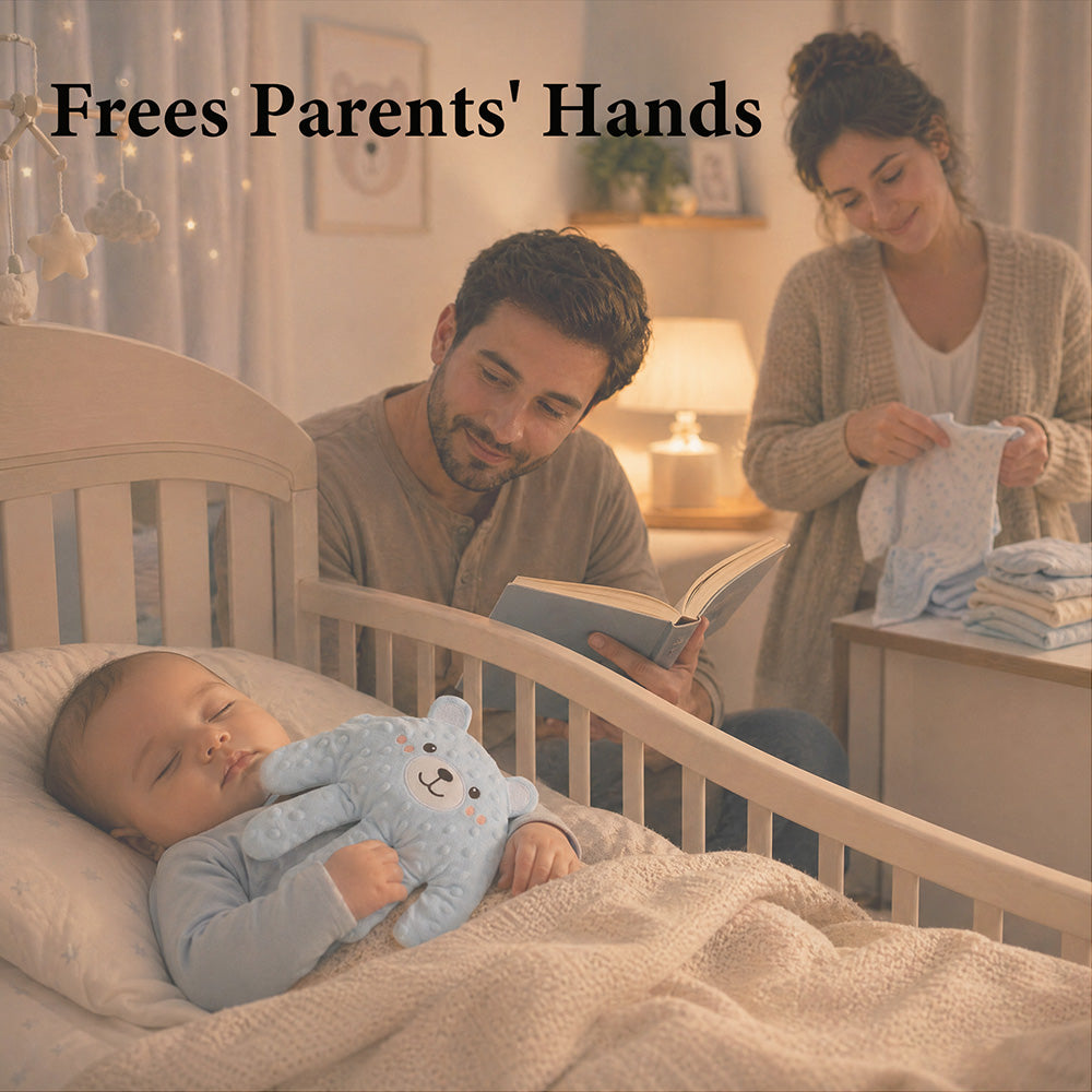 👶Smart Baby Soothing Palm – en leksak som klappar och kramar