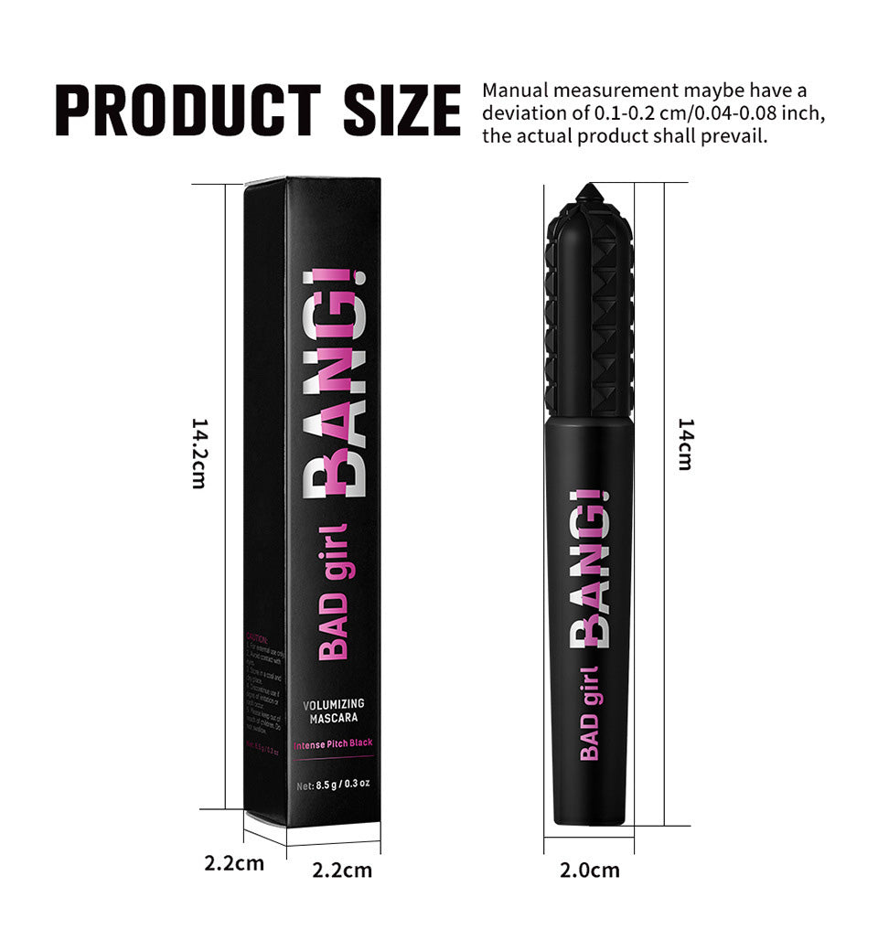 BAD girl BANG! Volymgivande mascara – Långvarig, vattenfast, kladdfri