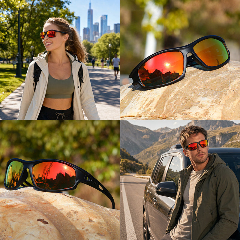 🕶️Polariserade sportglasögon för modemedvetna män och kvinnor