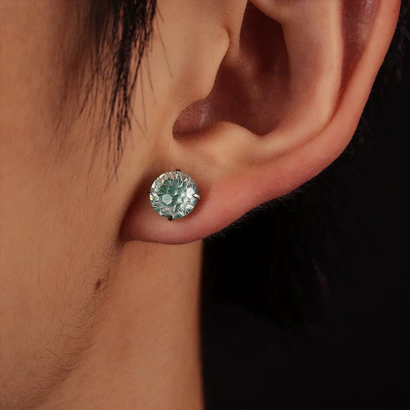 🌈Fyrverkerislipade färgskiftande zirkoniumtitaniumstålörhängen – allergivänliga och sömnvänliga