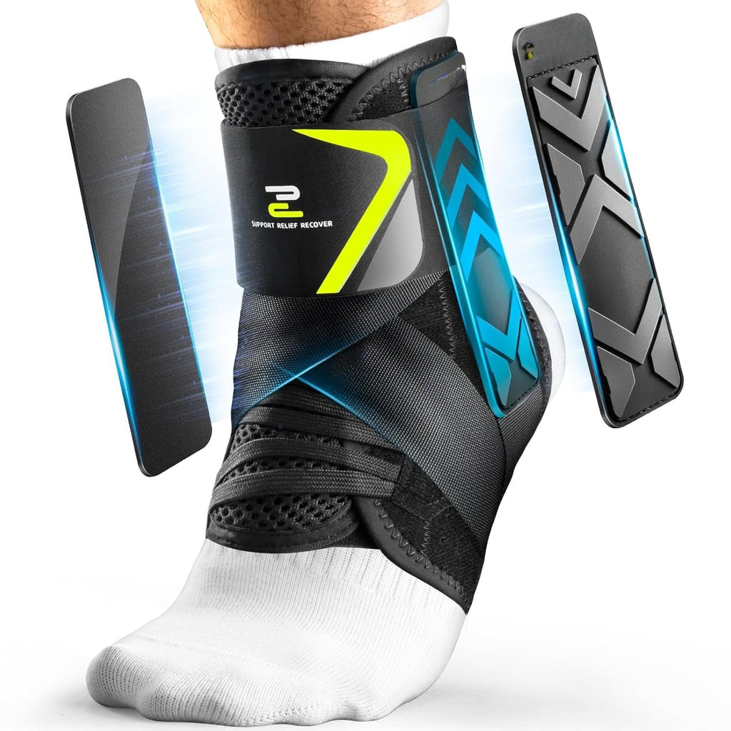 🔥Instant-Fit fotledsstöd – sidostabiliserat, halkfrit🎯