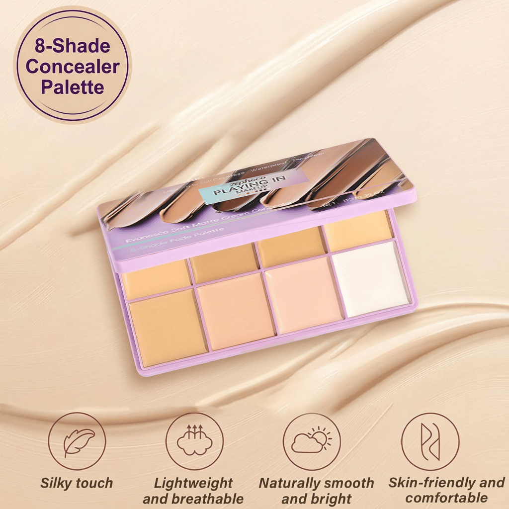 🎁Sista dagen på rea 49 % rabatt🔥-✨Mjuk matt krämconcealer