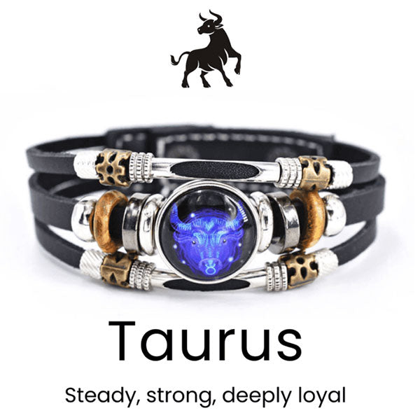 🌌 Armband med astrologiskt tecken som lyser upp i mörkret🌌