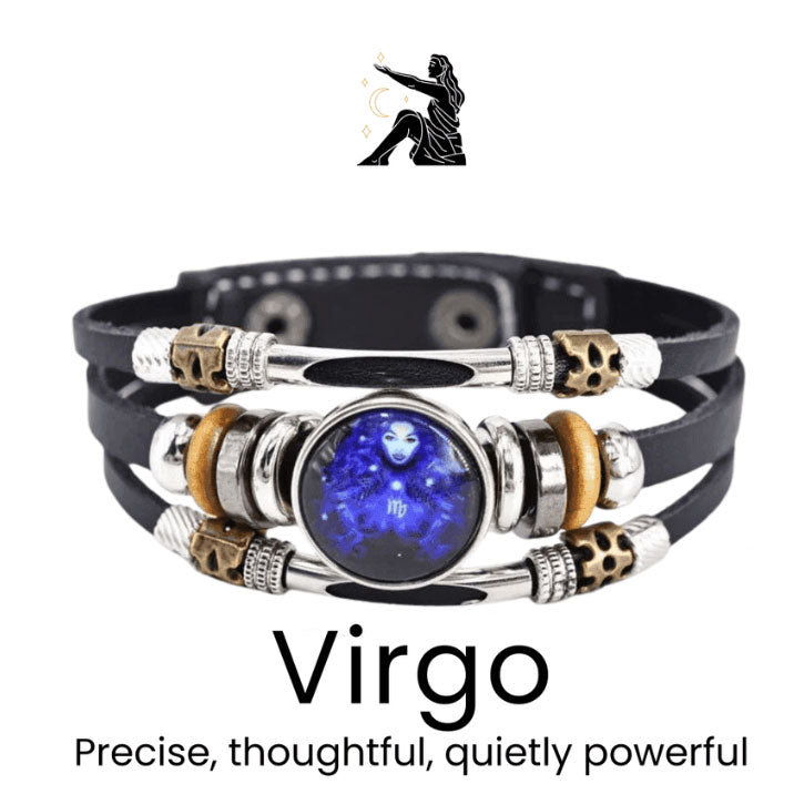🌌 Armband med astrologiskt tecken som lyser upp i mörkret🌌
