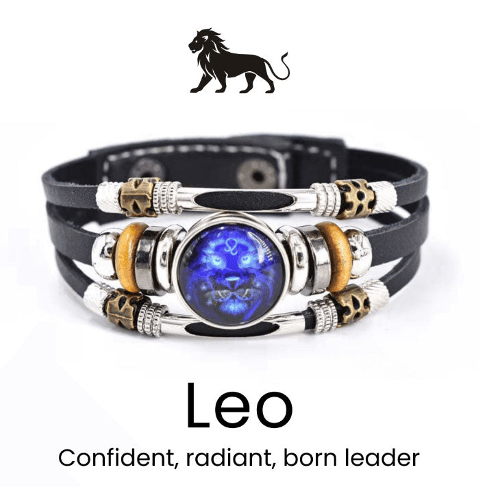 🌌 Armband med astrologiskt tecken som lyser upp i mörkret🌌