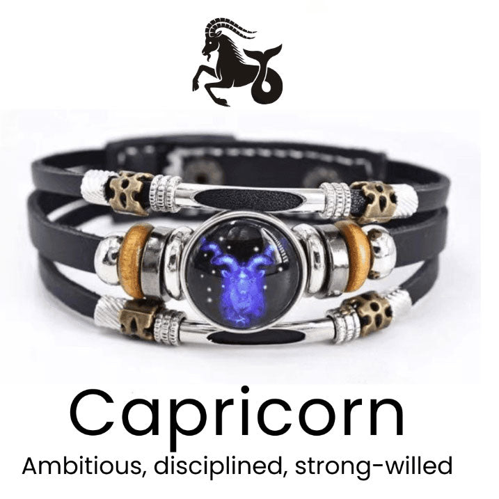 🌌 Armband med astrologiskt tecken som lyser upp i mörkret🌌