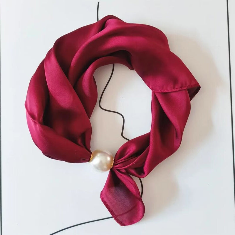 🤍 Pärlhalsband med magnetlås – Magnetlås – stil på ett ögonblick! ✨📦