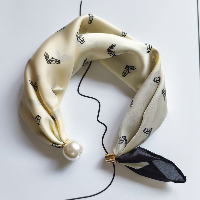 🤍 Pärlhalsband med magnetlås – Magnetlås – stil på ett ögonblick! ✨📦