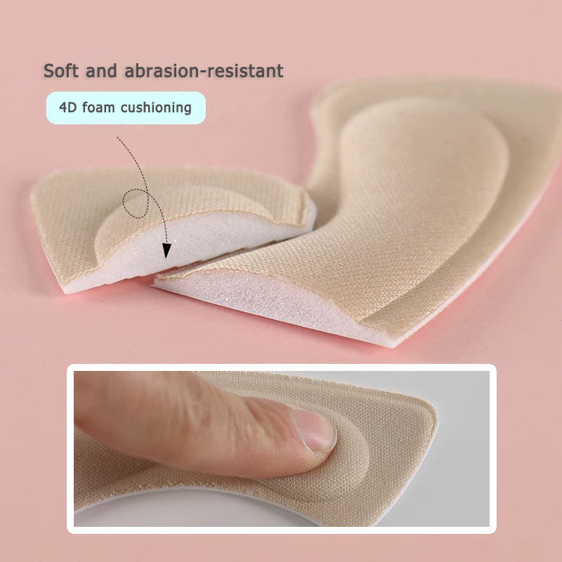 4D Anti-Blister Heel Grips - Stoppa halka och skav (8 st)