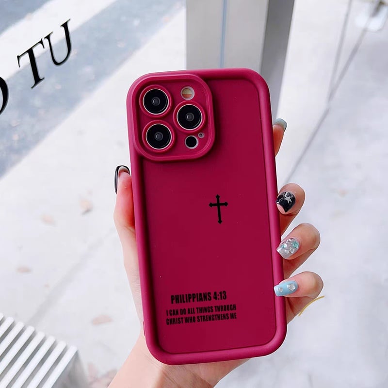 ✝️Cross Design-telefonfodral