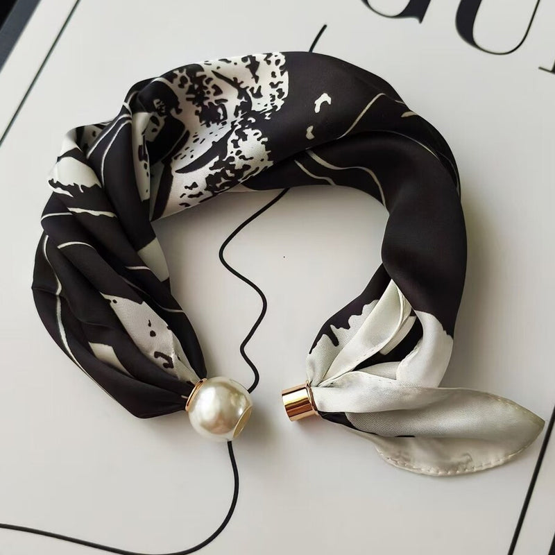 🤍 Pärlhalsband med magnetlås – Magnetlås – stil på ett ögonblick! ✨📦
