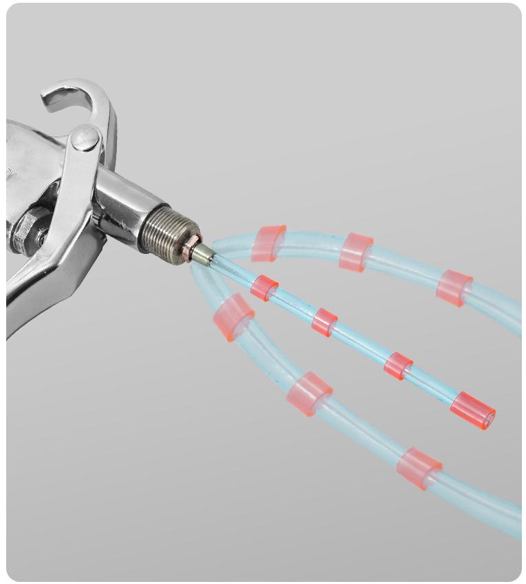 Tornado rengöringspistol – 2-i-1 luftblåsare med borste