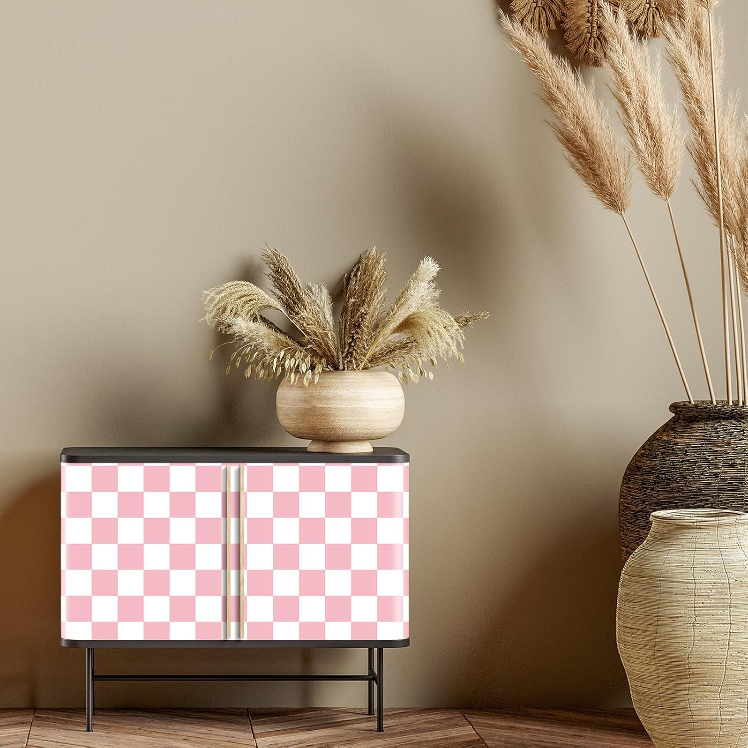 🏠Kökskakelklistermärken – rutmönster, DIY-dekoration för hemrenovering