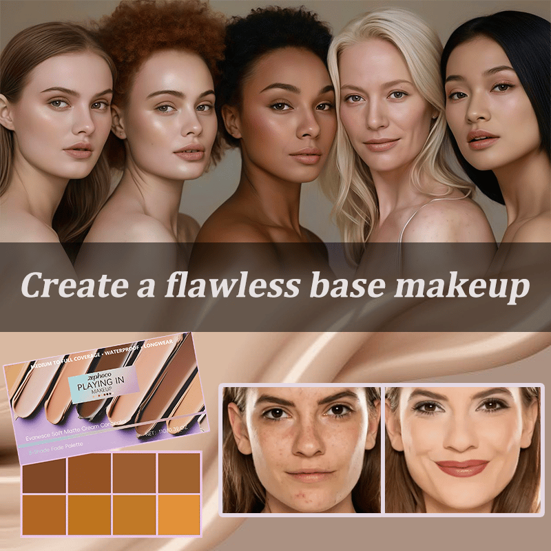 🎁Sista dagen på rea 49 % rabatt🔥-✨Mjuk matt krämconcealer