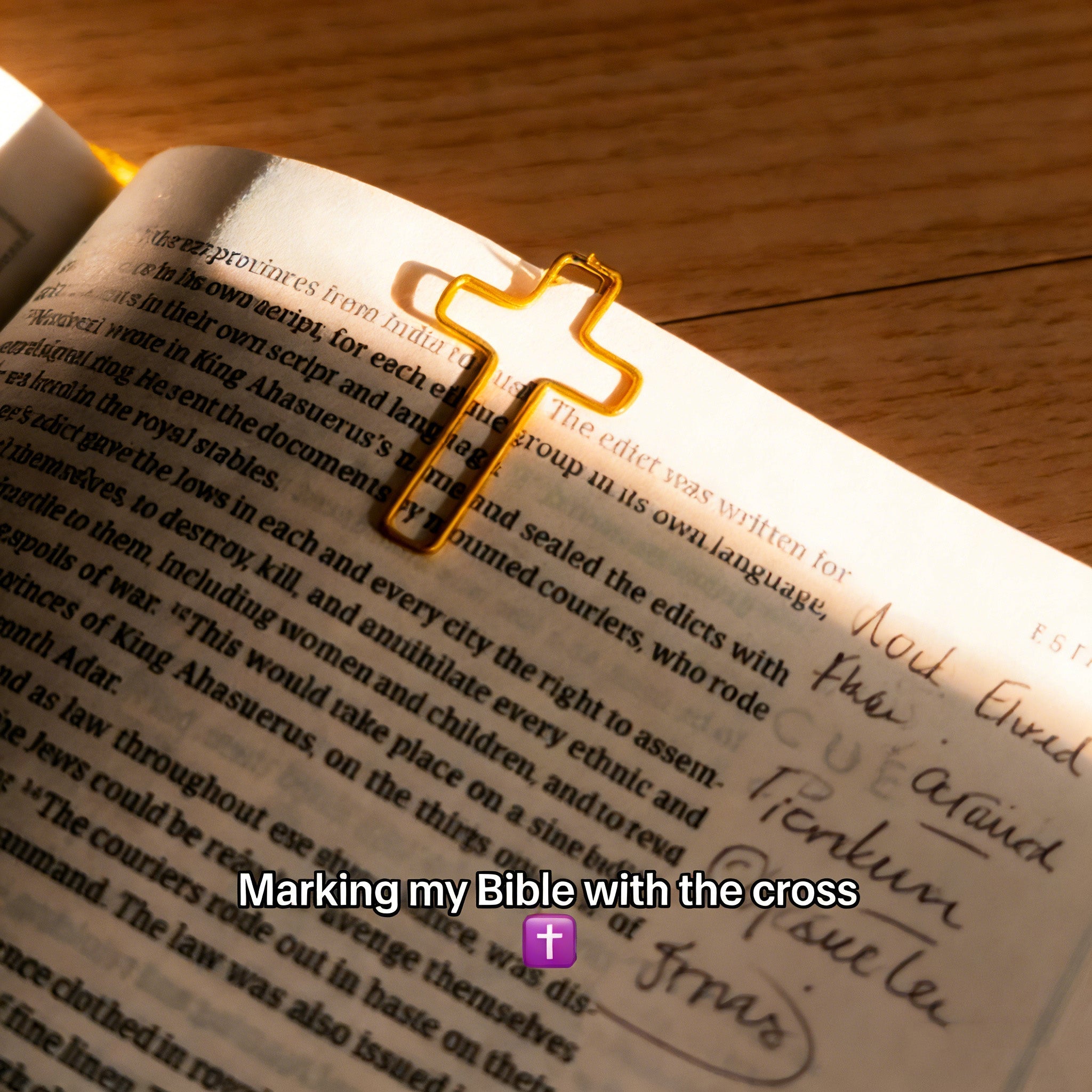Cross Paperclip Bookmark-Spiritual & Stylish Dual-Use Accessory for Readers