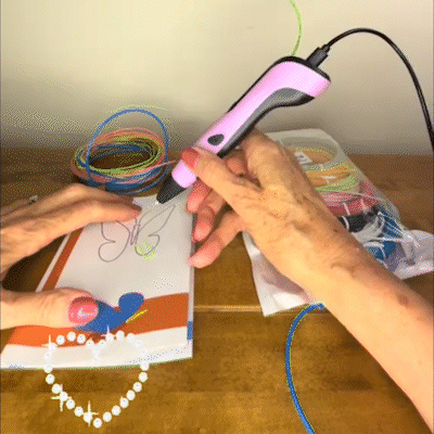 🏆NYTT 3D-skrivpenna-set för barn – perfekt som födelsedags- eller julklapp. Kreativt DIY-projekt med LCD-skärm och PLA-filamen