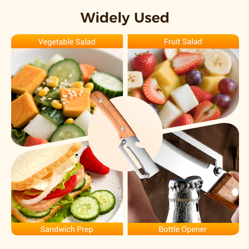 🥕 KÖP 2, FÅ 1 GRATIS! 🔥 Multifunktionell grönsaksskalare för köket - blad i rostfritt stål, ergonomiskt handtag och perfekt för frukt och grönsaker ✨