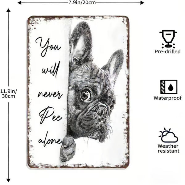 Vintage svartvit katt och höglandsboskap som väggkonst