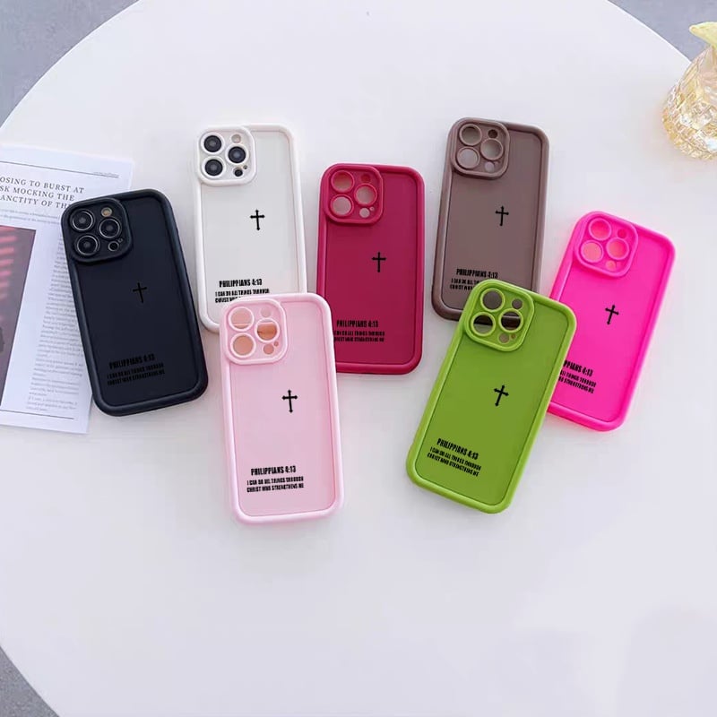 ✝️Cross Design-telefonfodral