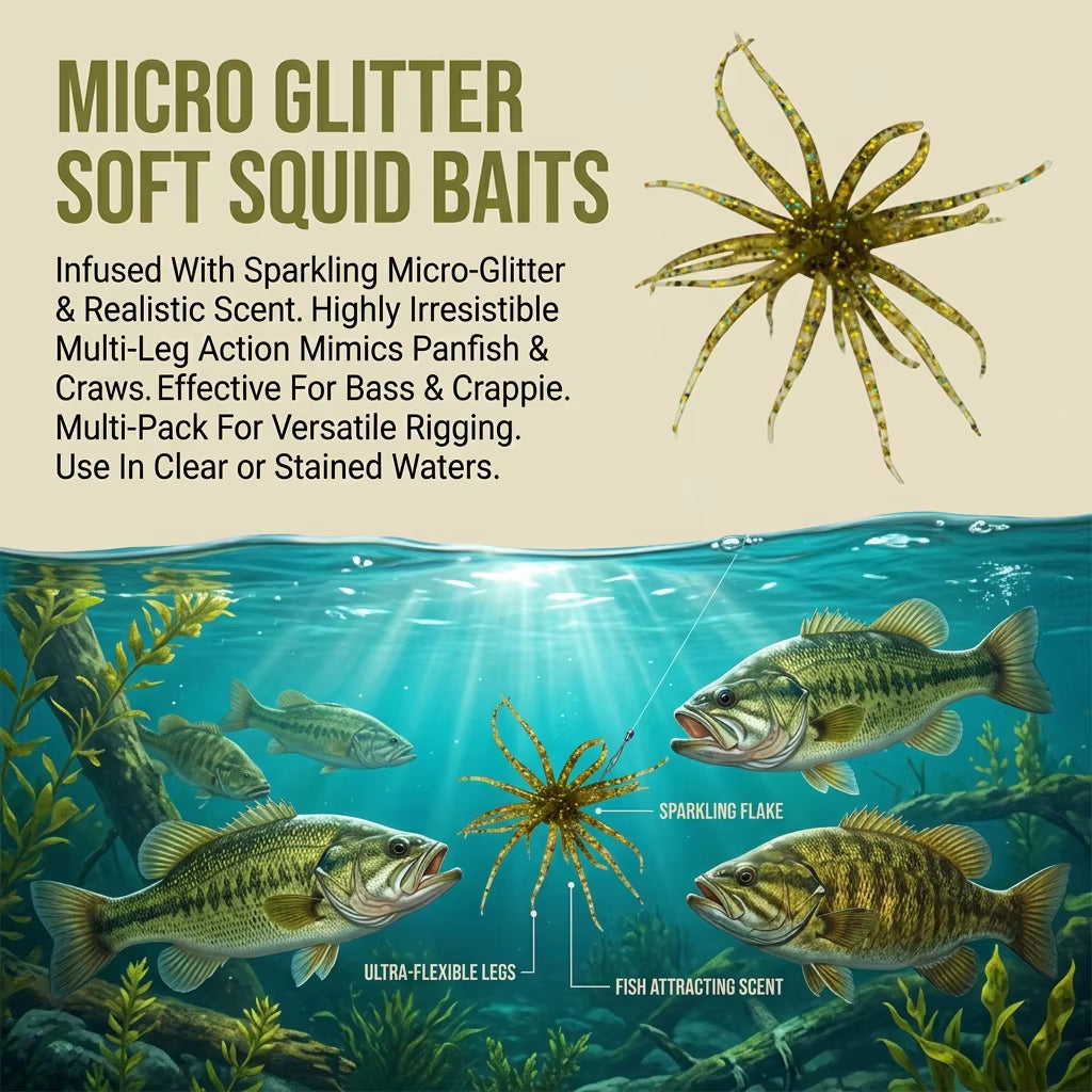 20 st Creature Bait-tärnor – beten för abborrfiske