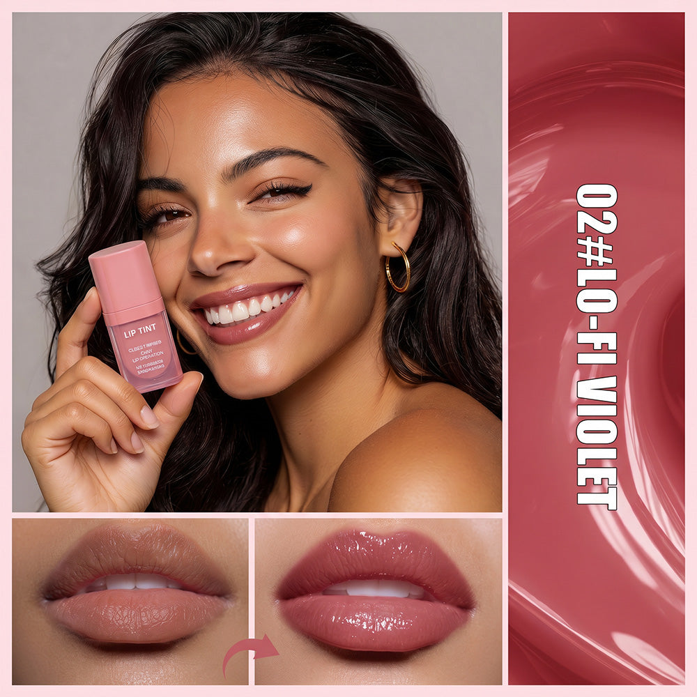 Mirror Gloss Lip Tint, Överföringssäker Långvarig Läppfärg
