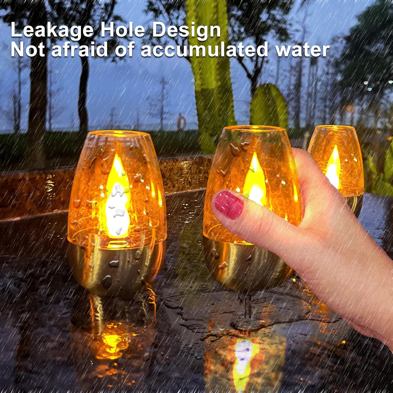 ☀️ Solenergidrivna te-ljus