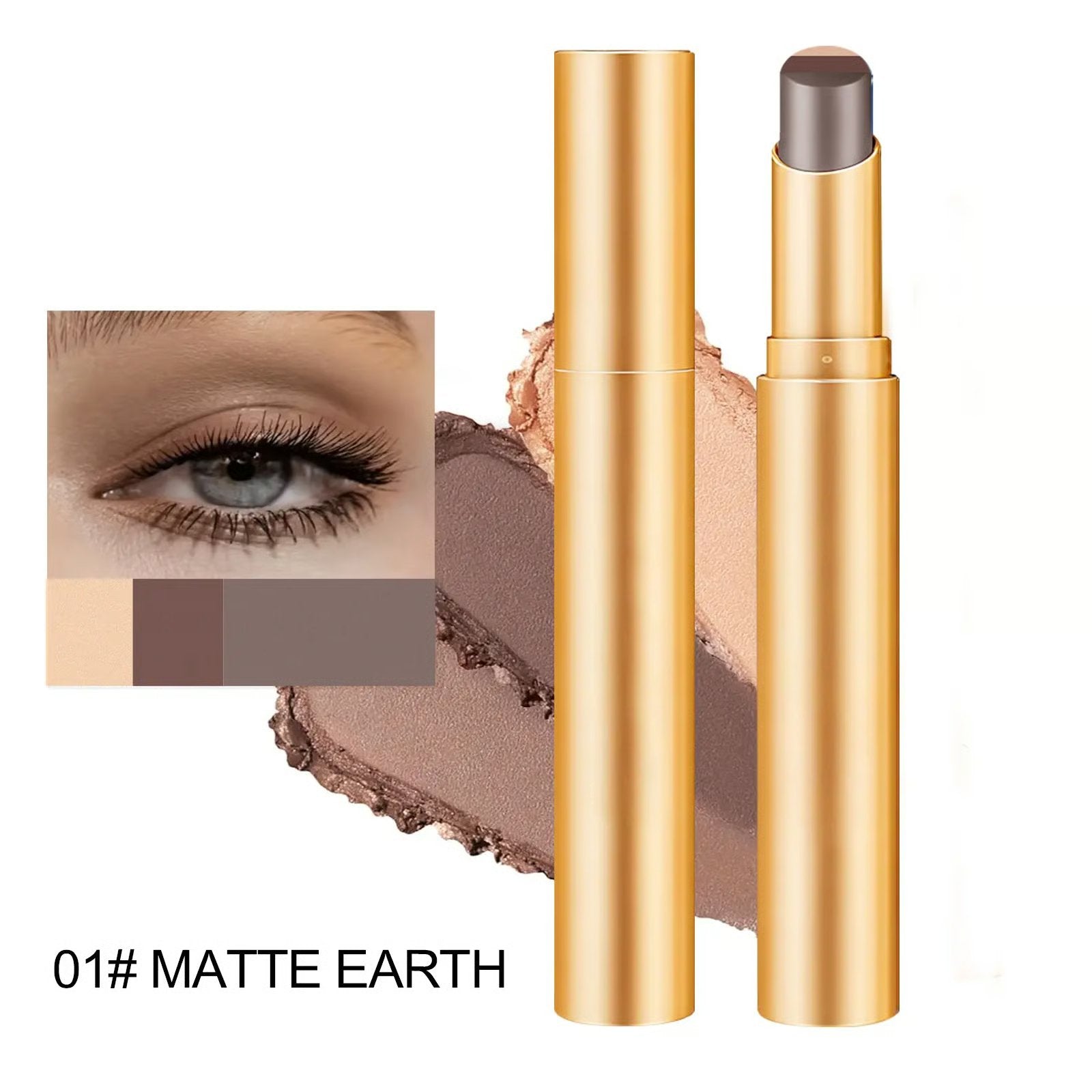 ✨3 Shade Cream Eyeshadow Stick | Smidig och lätt att tona ut