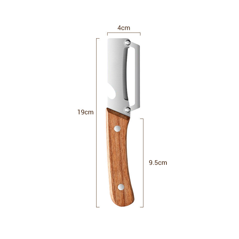 🥕 KÖP 2, FÅ 1 GRATIS! 🔥 Multifunktionell grönsaksskalare för köket - blad i rostfritt stål, ergonomiskt handtag och perfekt för frukt och grönsaker ✨