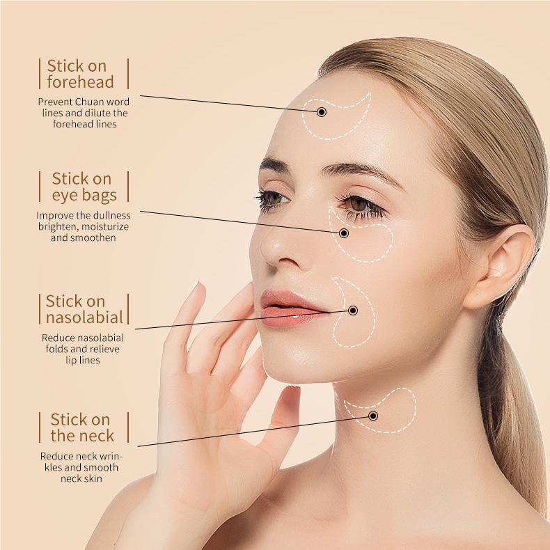 24K guld- och avokadoögonmask – motverkar åldrande av ögonen, ger dig en klarare blick