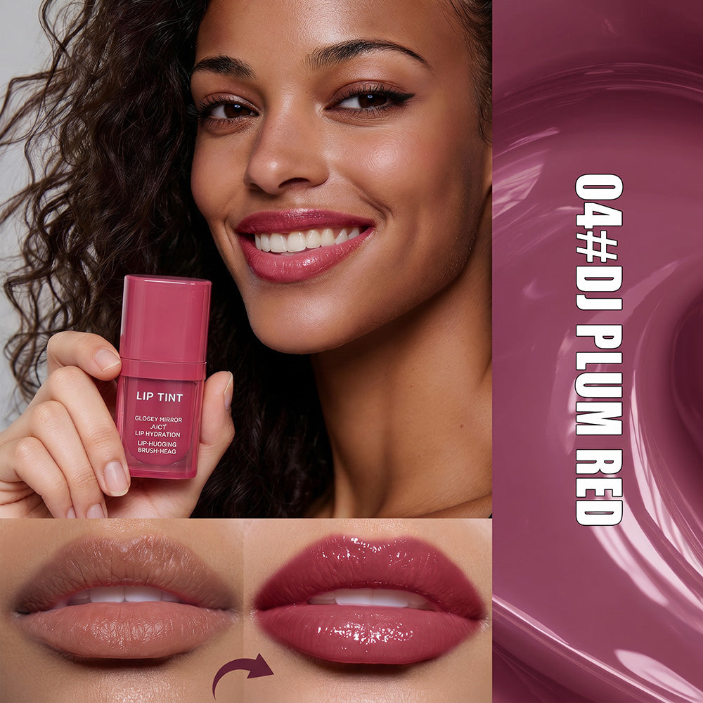 Mirror Gloss Lip Tint, Överföringssäker Långvarig Läppfärg