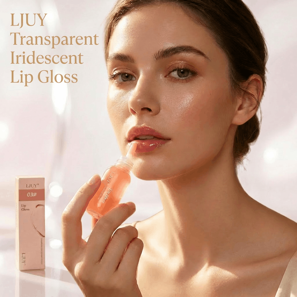 LJUY Transparent iriserande läppglans