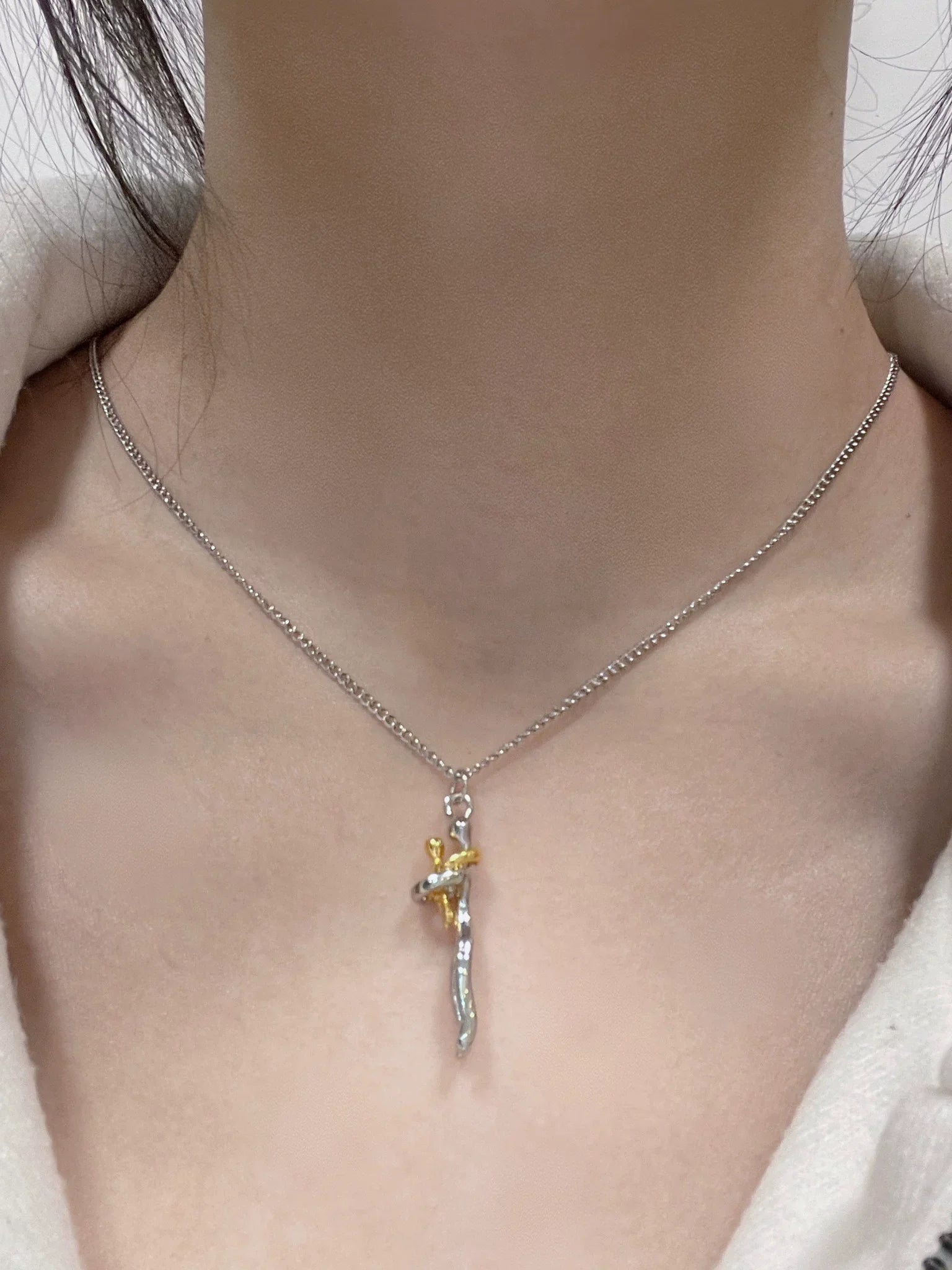 💖Embrace Förälder & Barn Halsband