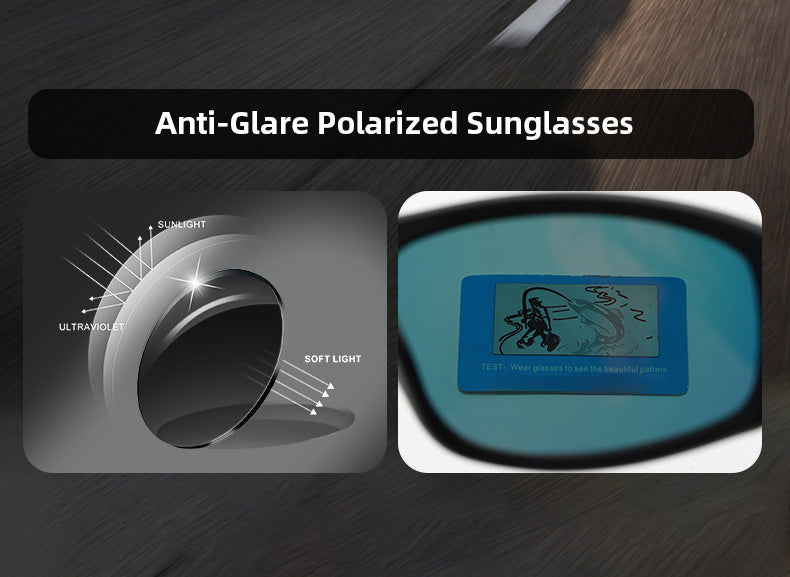 🕶️Polariserade sportglasögon för modemedvetna män och kvinnor
