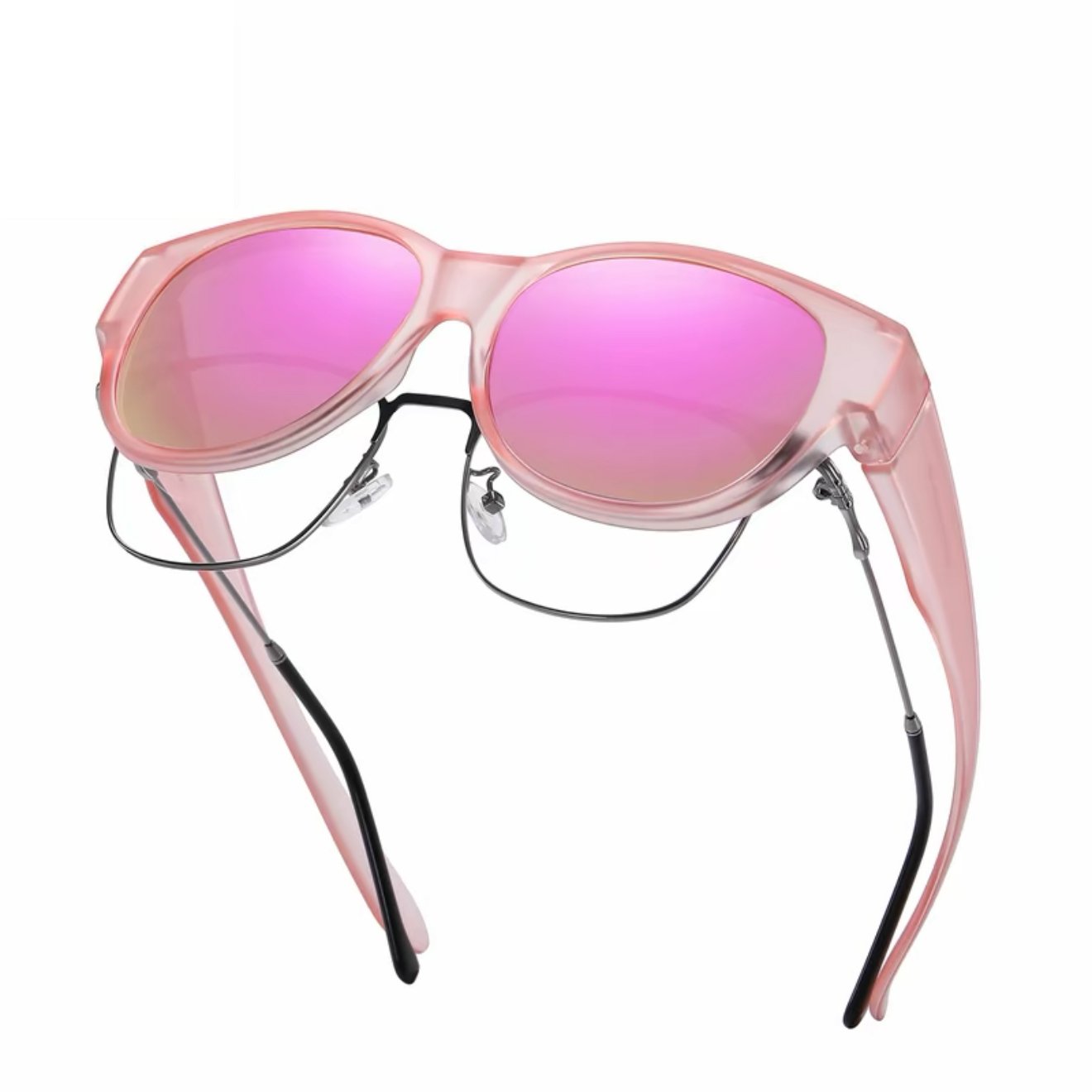 🕶 Nya solglasögon i cat-eye-modell i extra stor storlek, med polariserade glas och UV400-skyd
