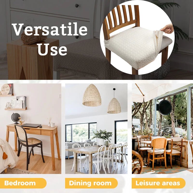 🪑✨Vattentäta jacquard-stolsöverdrag - Slitstarka, snygga och lättrengjorda