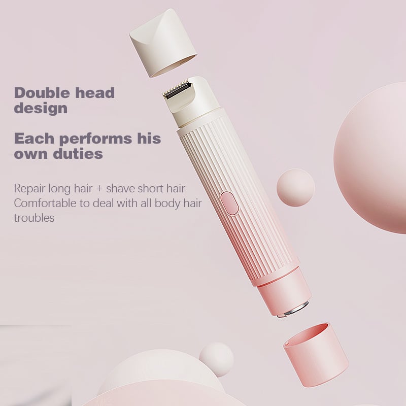 🔥SISTA DAGEN 49 % RABATT🔥Comfort 2-i-1 elektrisk rakapparat för kvinnor