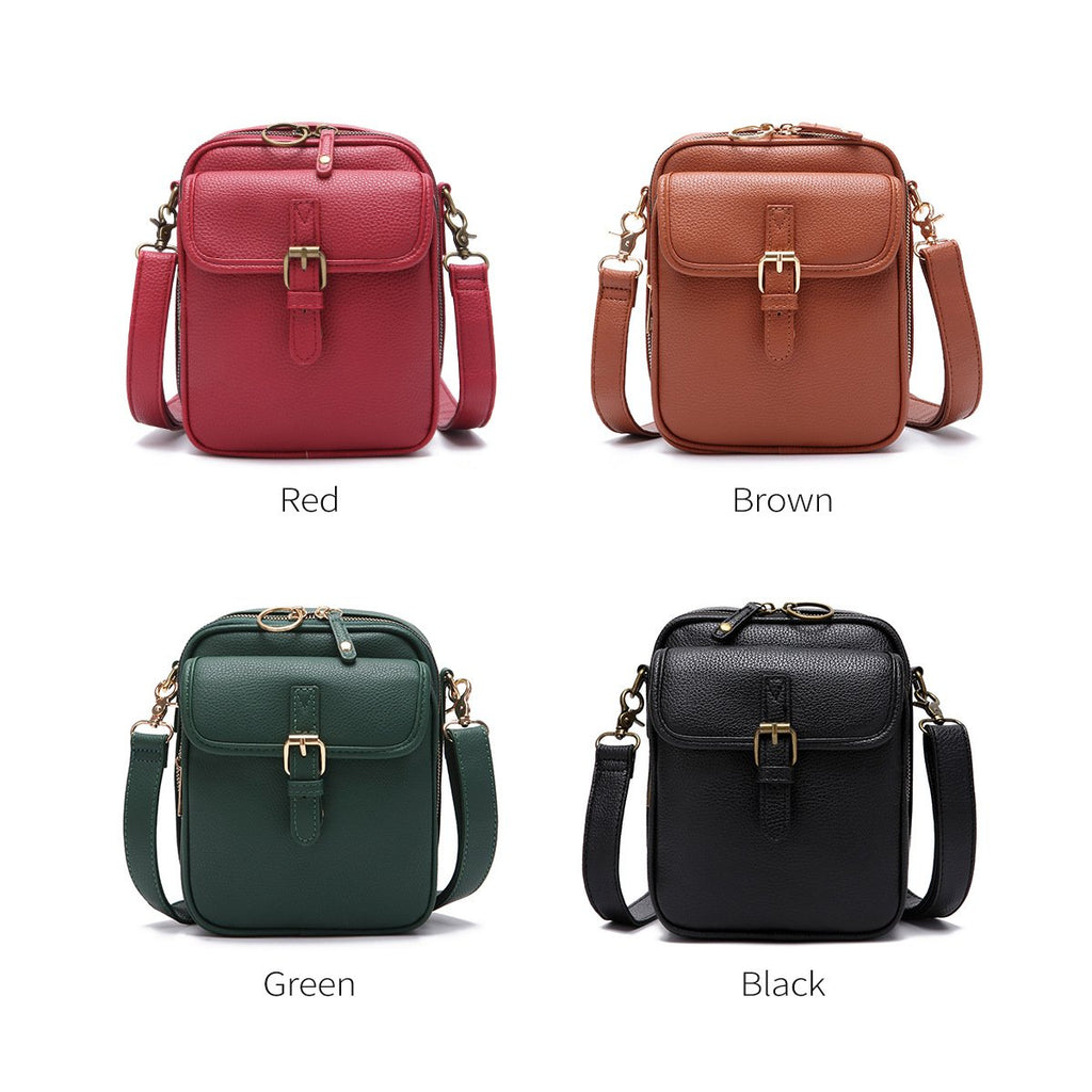 🏆NYÅRSREA 49 % RABATT👍🔥 Crossbody-väska i läder