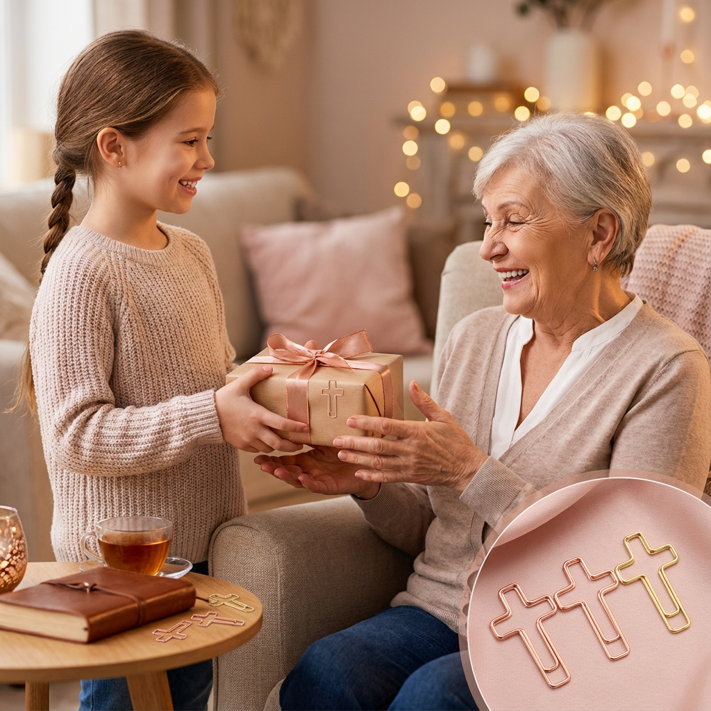 Cross Paperclip Bookmark-Spiritual & Stylish Dual-Use Accessory for Readers
