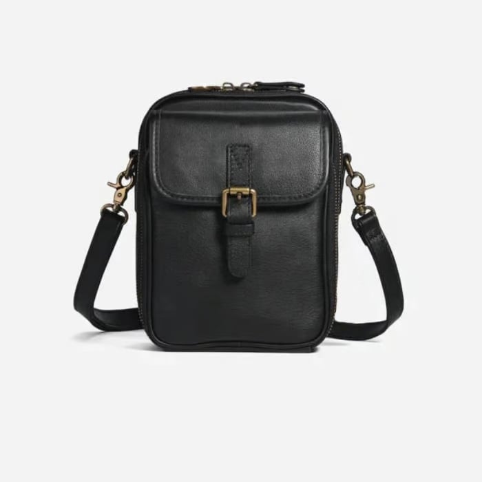 🏆NYÅRSREA 49 % RABATT👍🔥 Crossbody-väska i läder