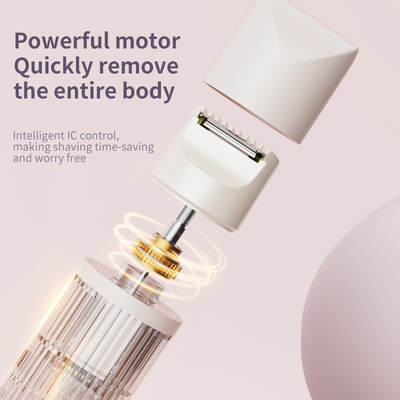 🔥SISTA DAGEN 49 % RABATT🔥Comfort 2-i-1 elektrisk rakapparat för kvinnor