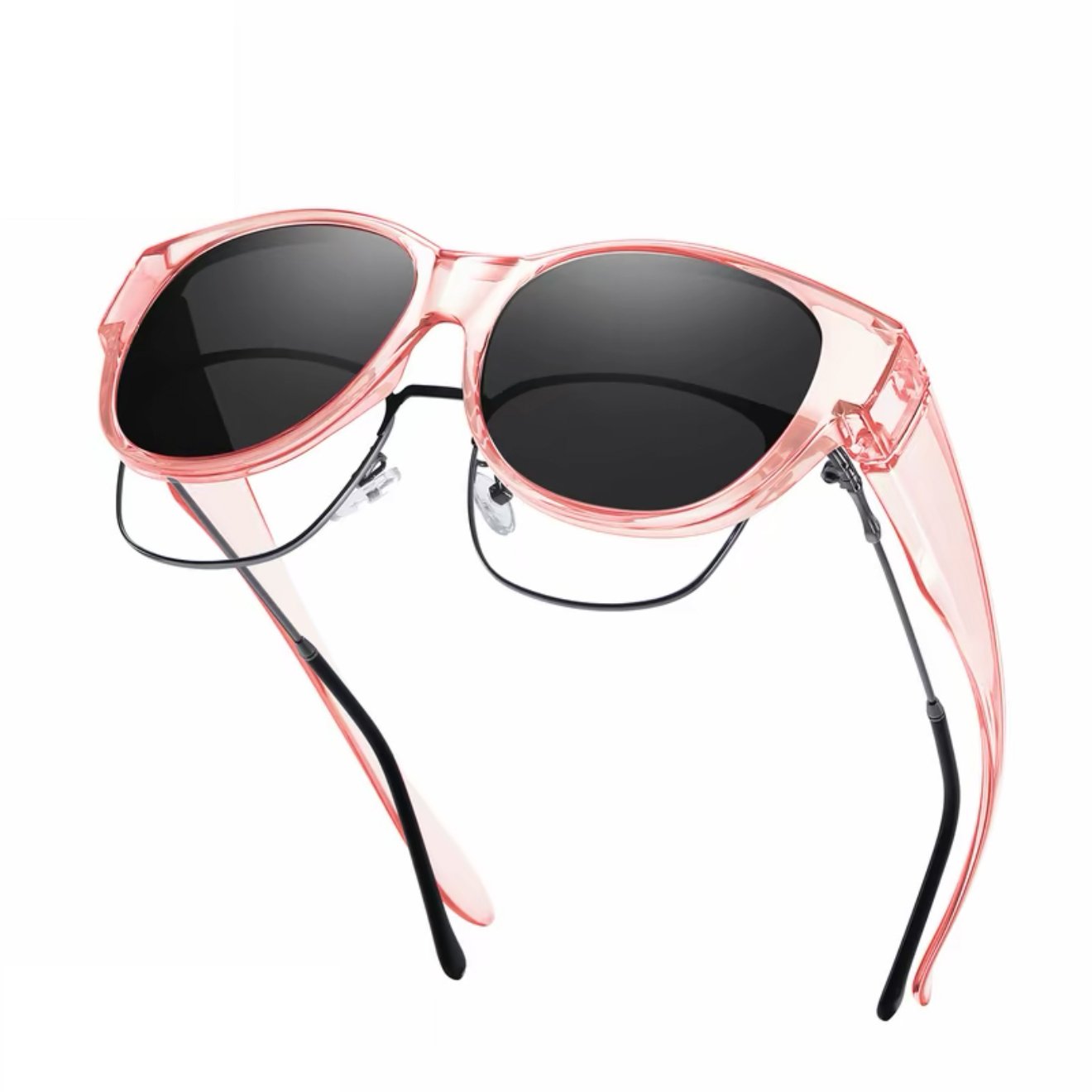 🕶 Nya solglasögon i cat-eye-modell i extra stor storlek, med polariserade glas och UV400-skyd